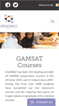 Mobile Screenshot of gamsat.co.uk